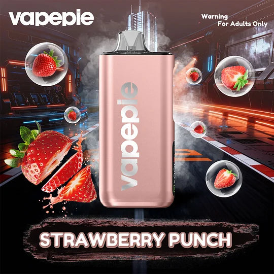 STRAWBERRY PUNCH-Vapepie PRO 40000 Puffs