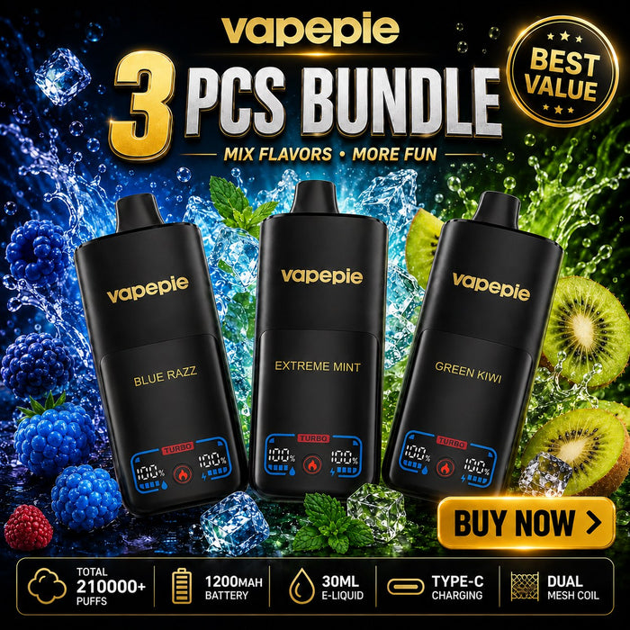 🏆Choose 3 flavors ☛ VAPEPIE MEGA 70000 PUFFS