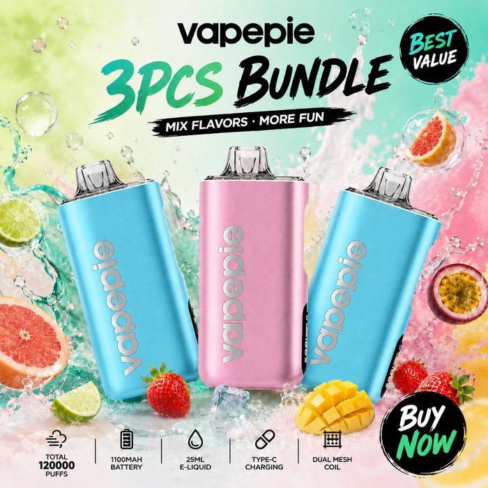 🏆Choose 3 flavors ☛ VAPEPE PRO 40000