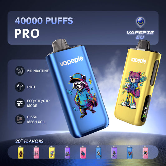 🏆Choose 3 flavors ☛ NEW-VAPEPE PRO 40000