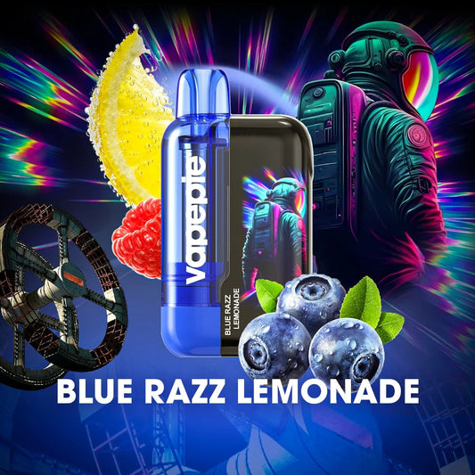 BLUE RAZZ LEMONADE-VAPEPIE 30000 PUFFS x TK EDITION