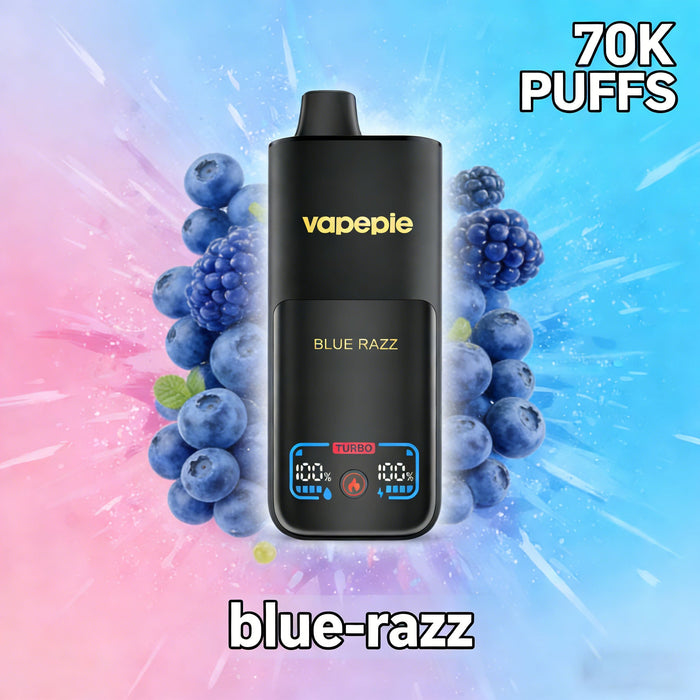 Blue Razz – VAPEPIE MEGA 70000 PUFFS