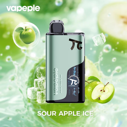 ✨SOUR APPLE ICE✨VAPEPIE 50000 PUFFS