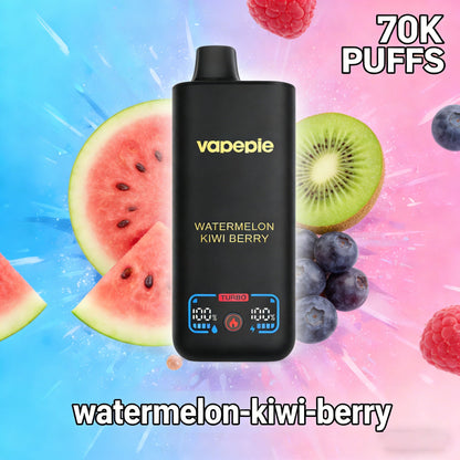 WATERMELON KIWI BERRY– VAPEPIE MEGA 70000 PUFFS